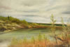 Richard Dixon Original Painting: North Saskatchewan at Rossdale