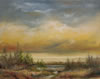 Richard Dixon Original Painting: Squall over Astotin Lake